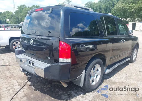 2004 Nissan Pathfinder Armada Se из США, поврежденный, VIN 5N1AA08A24N743648
